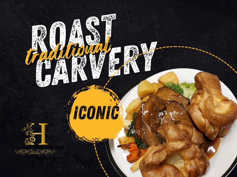 iconic roast carvery link image from hamitlons